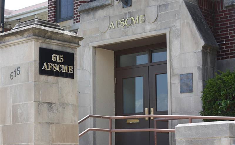 The American Federation of State, County and Municipal Employees Council 31 building is pictured in Springfield.