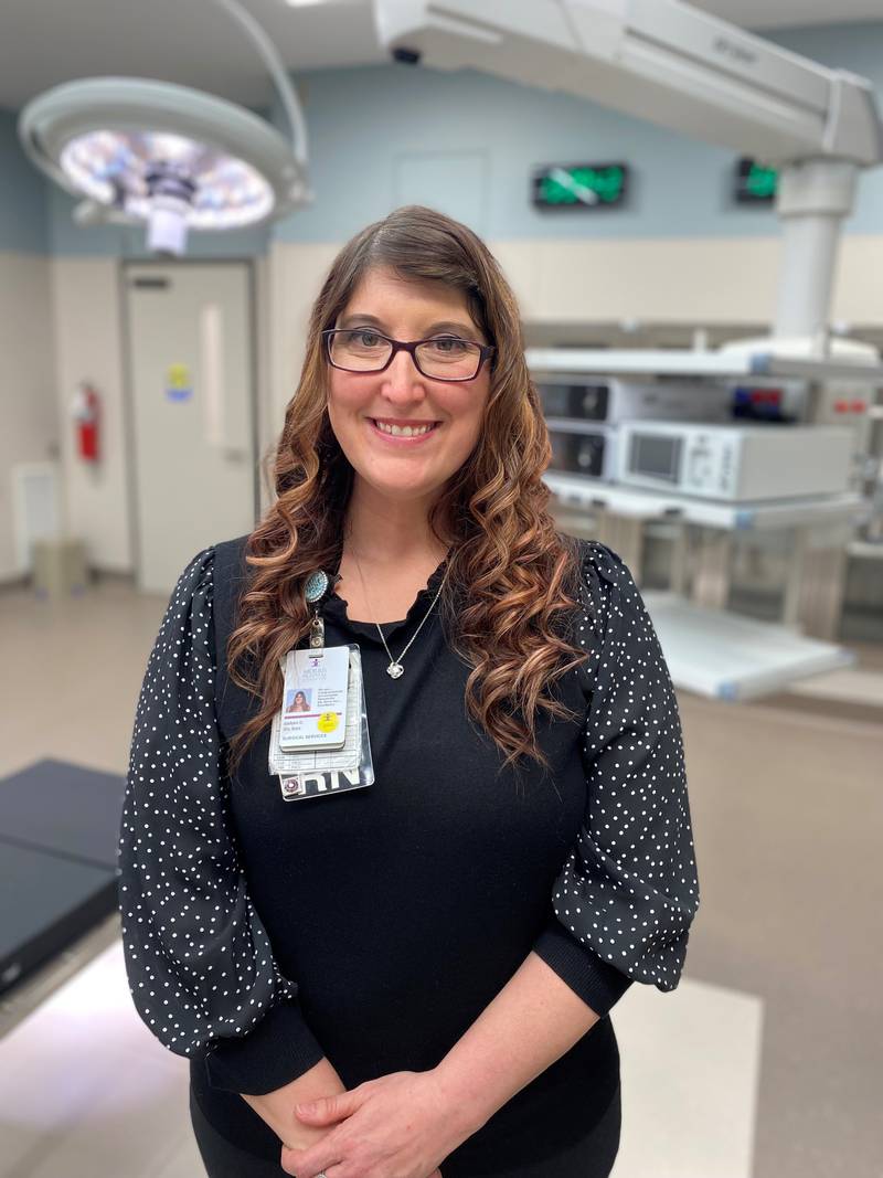 Sarah Daschner, of Seneca, was selected as Morris Hospital’s March Fire Starter of the Month