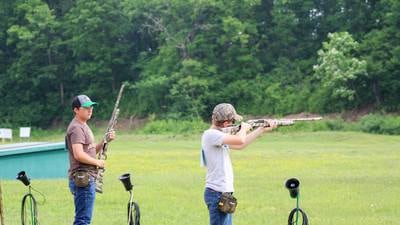 4-H members take aim during Summer Sizzle Shoot