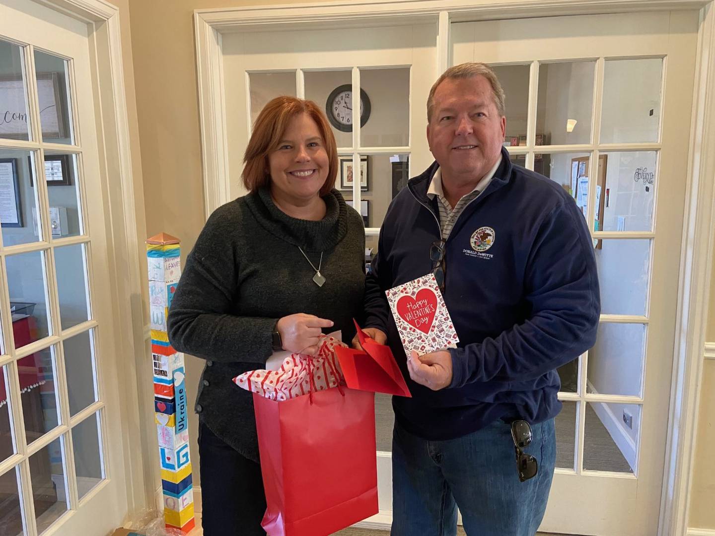 State Sen. Don DeWitte delivers valentines to area nursing homes, assisted and memory care centers and long-term care facilities as part of the Illinois Senate Republican Caucus’ third annual Valentines for Seniors program. DeWitte visited 19 facilities as part of the program.