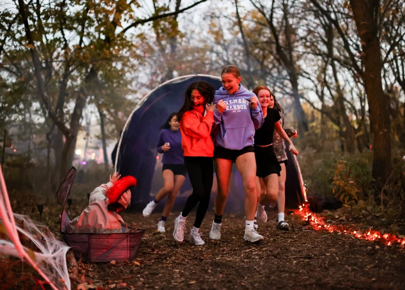 Glen Ellyn Park District’s Ackerman Haunted Trail runs Oct. 23-24 at Ackerman Park.