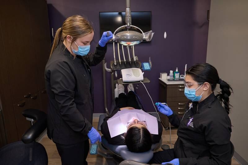 Illinois Valley Community College dental assisting and dental hygiene students will offer free and low-cost dental care beginning in January. Clinic hours have been expanded to three days a week and staffing has been increased with the addition of the dental hygiene program. The program benefits students and the community because students develop practical skills and patient care experience while providing the public with accessible, affordable dental care.