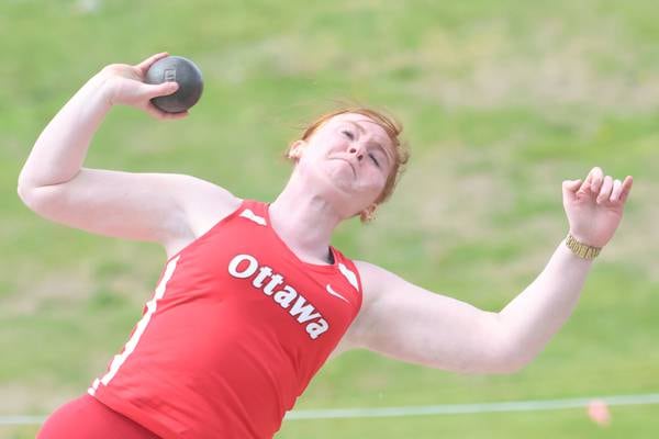 Ottawa’s Gwen Jimenez advances to 2A state finals in shot put: The Times Friday Roundup