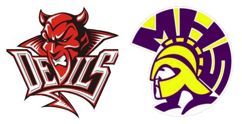 Hall vs. Mendota logo