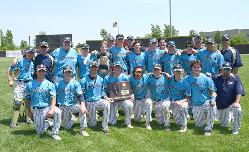 Ottawa Marquette defeated Newman 12-2 on Monday, May 30, 2022 to earn a chance at the state tournament.