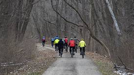 Cyclists roll through Dixon for New Year’s Day bike ride