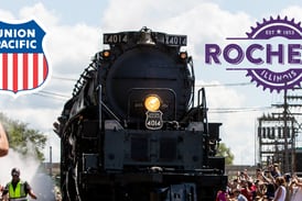 Big Boy 4014 steam engine to return to Rochelle June 2 after drawing large crowds in 2024