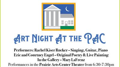 Art Night at the Prairie Arts Council set Oct. 19 in Princeton