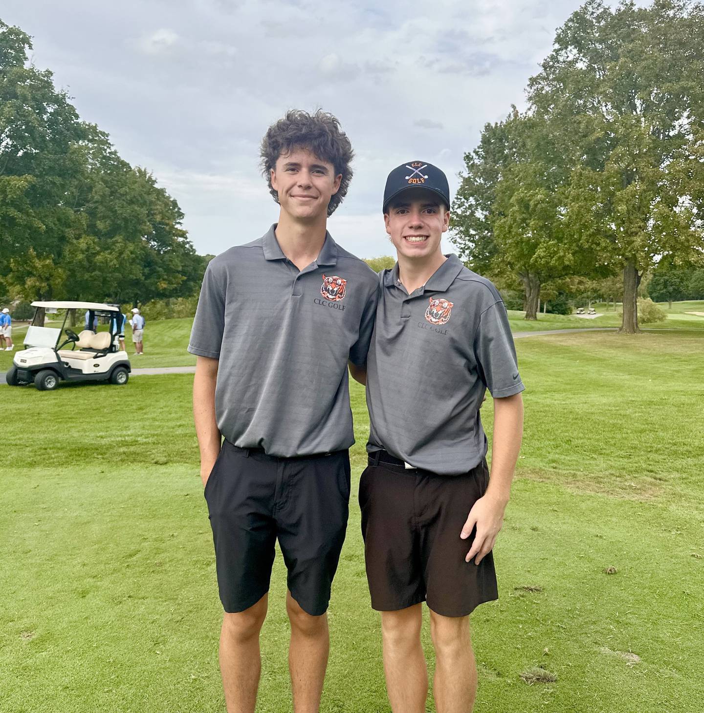 Crystal Lake Central's Asher Johnson (left) and Tommy Laird (right) each qualified as individuals for the IHSA 2A state tournament.