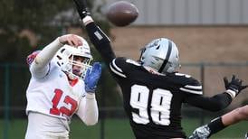 Photos: Kaneland football hosts Lakes in first round playoff action