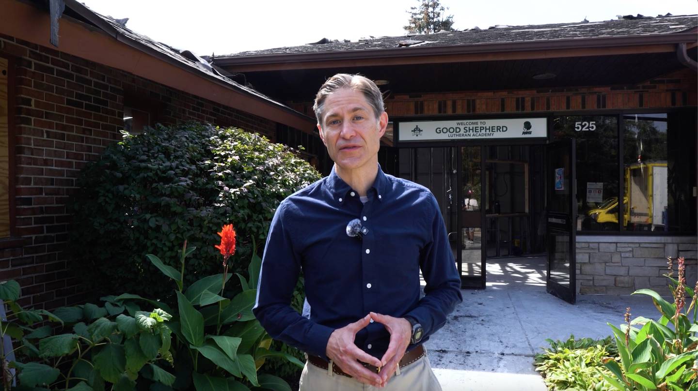 Good Shepherd Lutheran Church's Jon Bergemann has been the full-time pastor since November 2018  in Downers Grove.