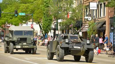 St. Charles celebrates Memorial Day with flag raising ceremonies, parade and service 