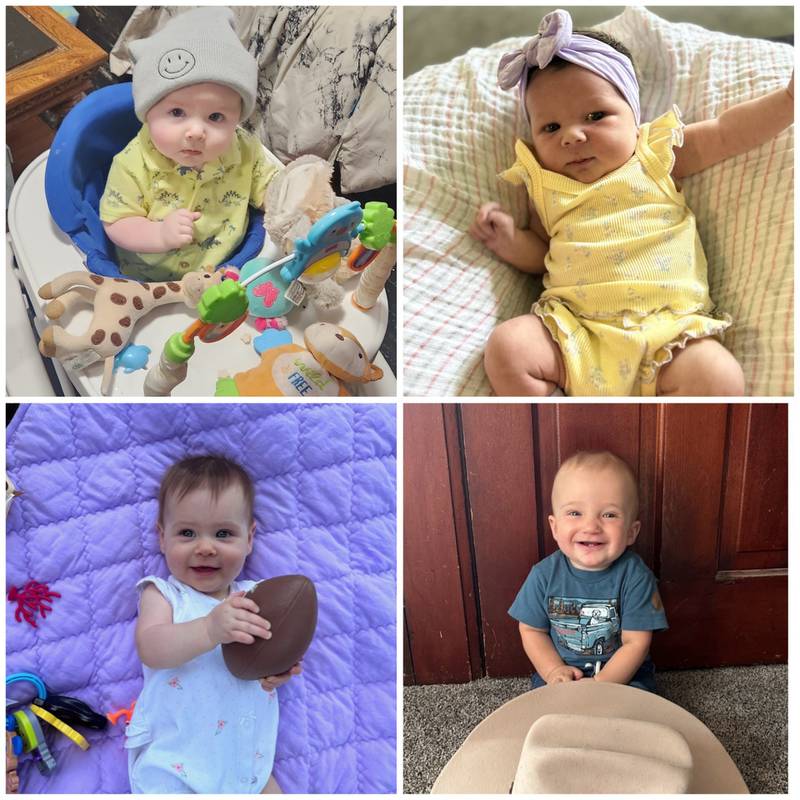 Princeton Junior Woman’s Club Baby Contest has received its next four entries for 2025.