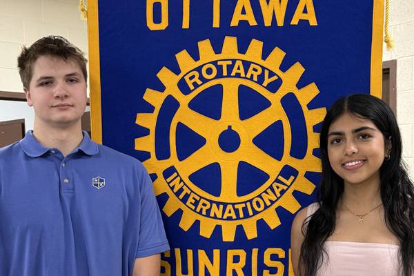 Ottawa Sunrise Rotary names two students of the month