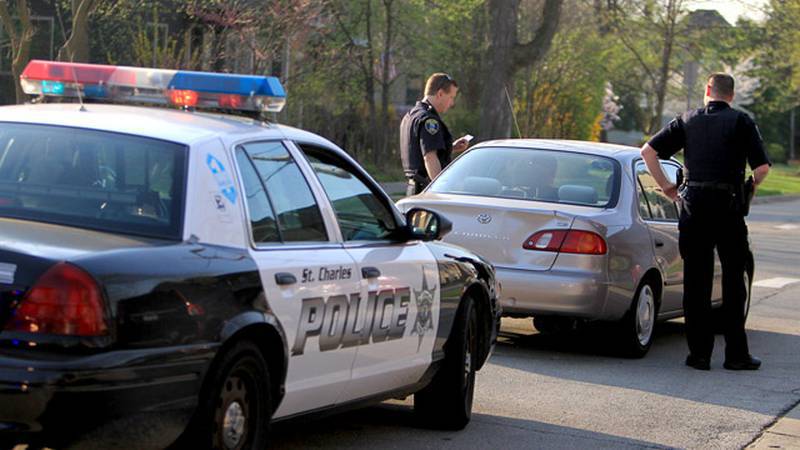 St. Charles police vehicle