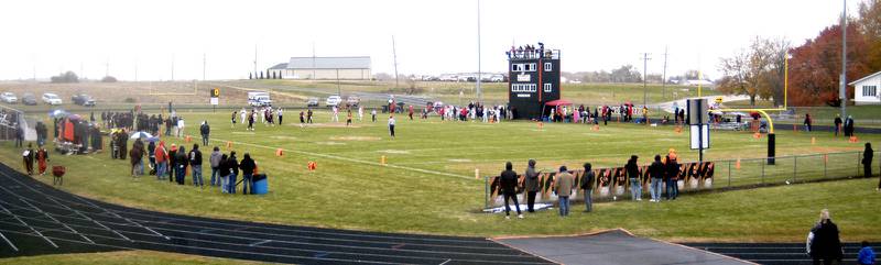 The Milledgeville Missiles defeated the South Beloit SoBos 22-6 in Round 2 of the I8FB playoffs. The game took place at Milledgeville on Saturday, November 8th, 2025