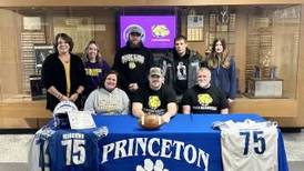 Princeton’s Payne Miller signs with Western Illinois, fulfills lifelong dream