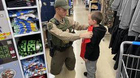 Grundy County Heroes & Helpers takes kids shopping Saturday morning