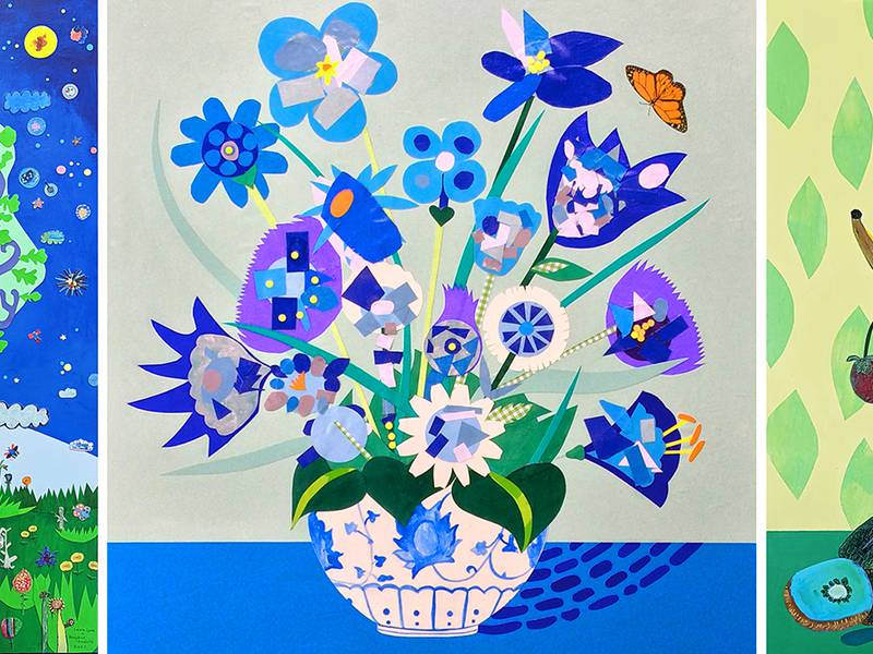 Collaborative work brings Laura Lynne’s colorful art to life