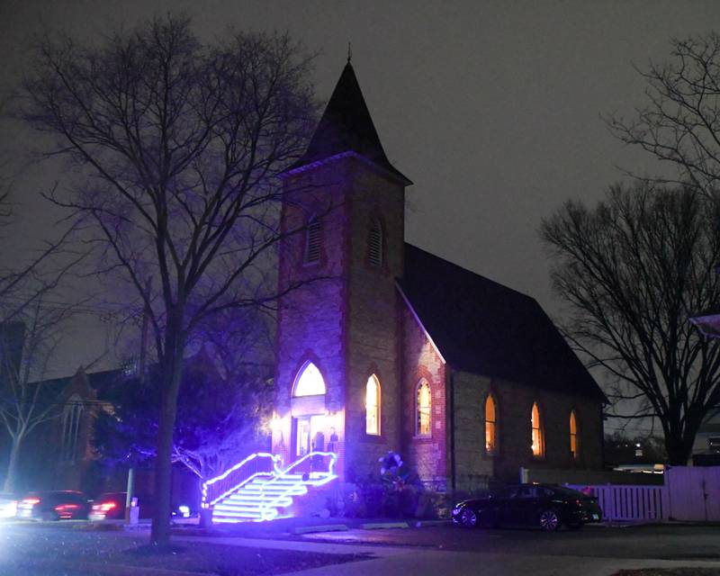 The Padgett Home sits at North Kesington was the first stop of the Holiday Sips and Sweets Tour in La Grange held on Sunday Dec. 17, 2023.