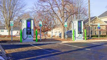 New EV fast-charging stations installed at Batavia Public Library 