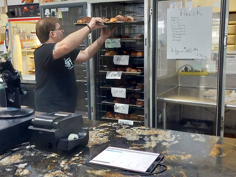 Bobaluk's in Marseilles served a variety of paczkis on Tuesday, Feb. 13, 2024, for Fat Tuesday.