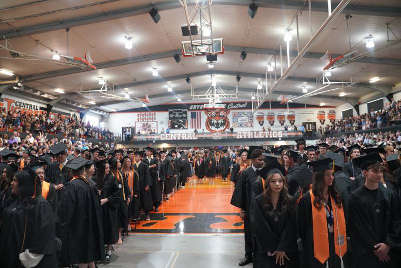Crystal Lake Central High School's class of 2026 celebrates its graduation on Saturday, May 16, 2026.