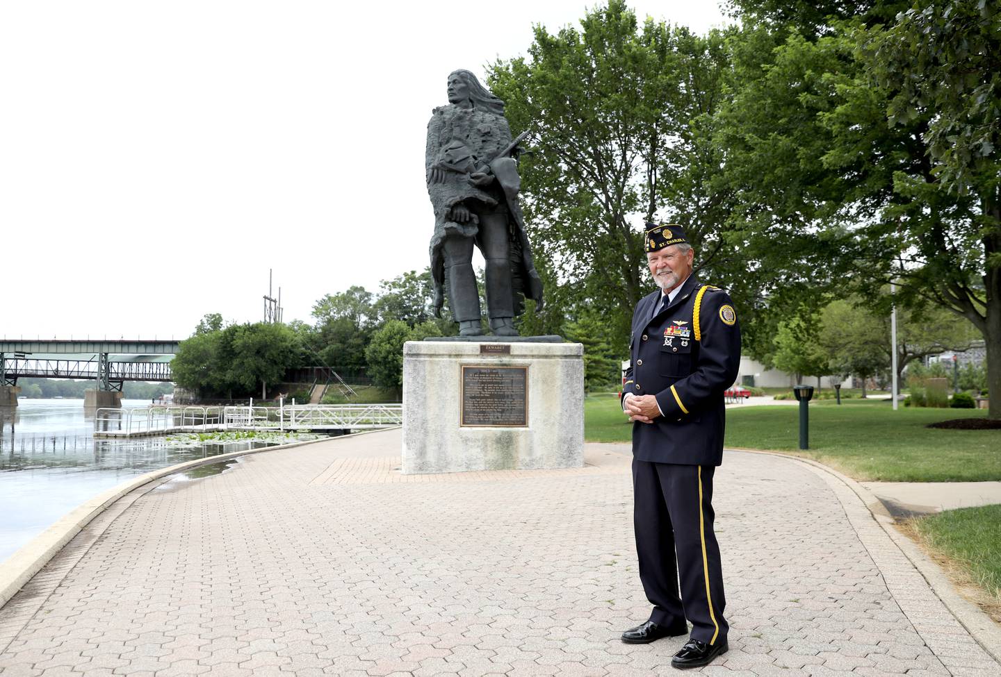 St. Charles resident and United States Marine Corps veteran Dennis Larson served in the Vietnam War.
