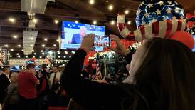 Local Trump supporters celebrate his return to White House
