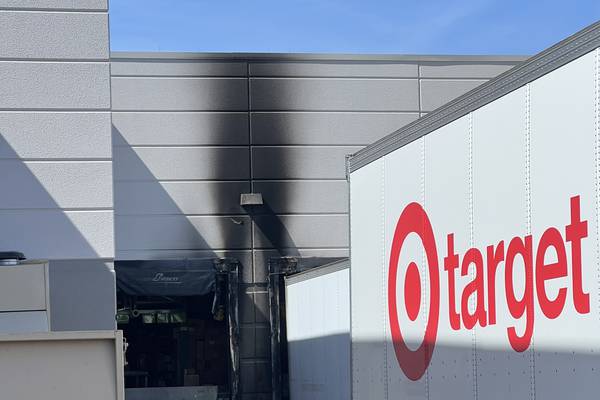 Fire at DeKalb Target loading bay causes some damage to outside of building