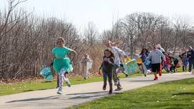 Trail of 12,000 eggs at Perry Farm Park
