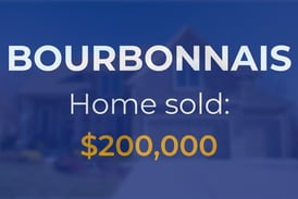 Single-family home sells in Bourbonnais for $200,000