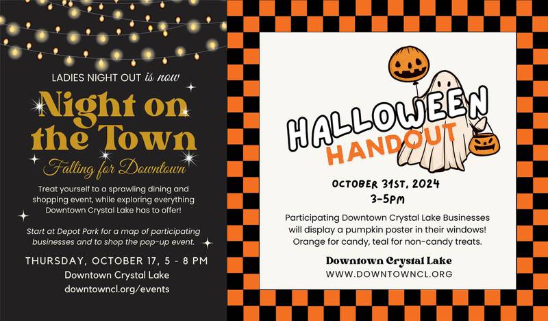 Downtown Crystal Lake - Downtown Crystal Lake Offers Two Exciting October Events!