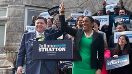Stratton secures Pritzker’s backing in Senate bid, positions herself as ‘fighter’ of Trump