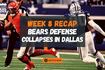 Bears Insider podcast 283: Bears defense collapses in Dallas