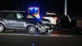Crash in Crystal Lake sends 1 to hospital with life-threatening injuries