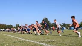 Photos: Fieldcrest football camp 