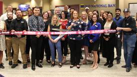 Old National Bank merges with First Midwest Bank, occasion marked by DeKalb chamber ribbon cutting