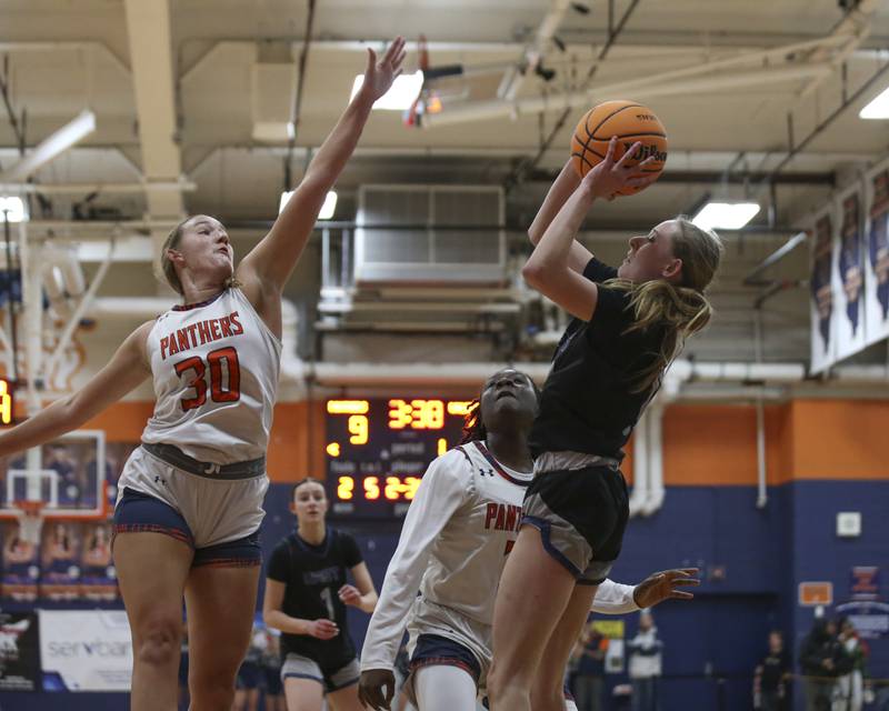 Trailing St. Bede Academy by as many as 16 points in the first half and by double digits the entirety of the second quarter, the Warriors grabbed a three-point lead just before the conclusion of the third quarter and didn’t let it go on their way to a 59-54 Tri-County Conference win at the Warrior Dome.