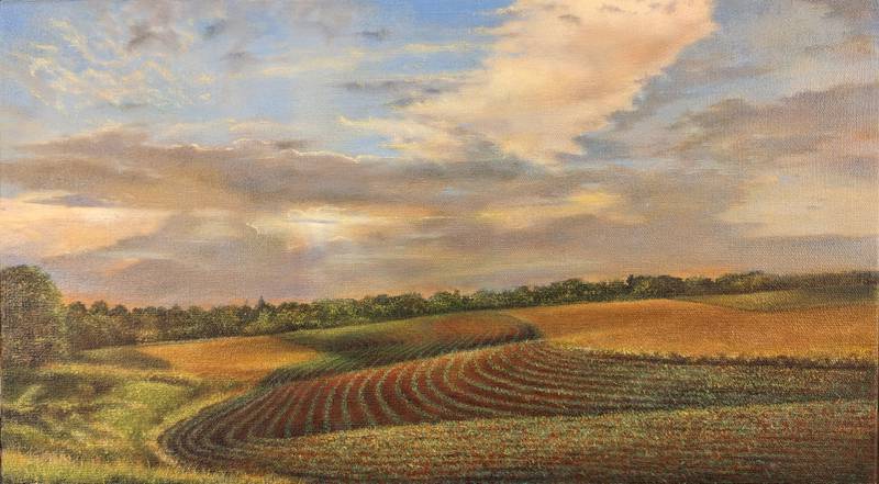 Peaceful Heart by Gary Bredendick (oil on canvas)