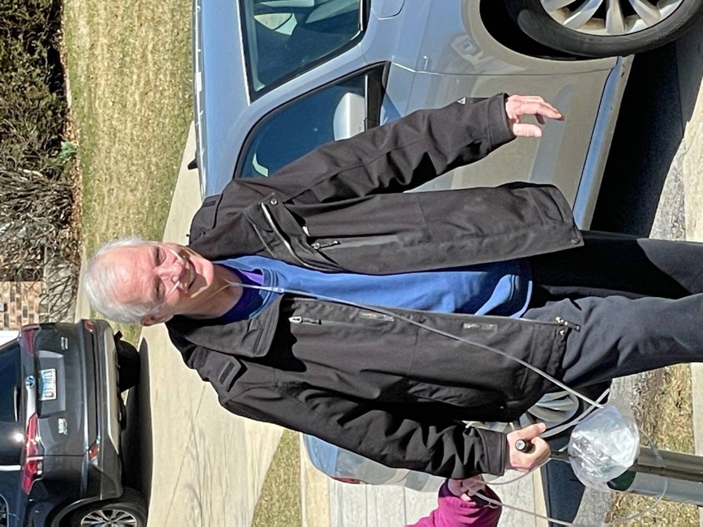 Downers Grove native Rich Kulovany, now of Scottsbluff, Nebraska, recovering from COVID-19 contracted in December 2020.