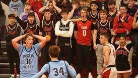 Blake Foster’s fullcourt shot sparks Bureau Valley to win at Hall