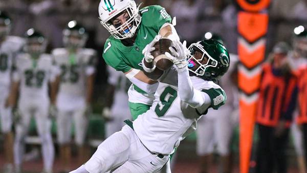 Photos: Glenbard West, York football meet in West Suburban Conference action