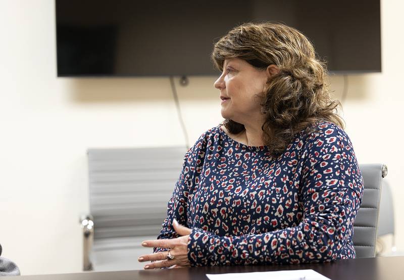 Lee County Health Department director Cathy Ferguson speaks on the services the department offers Monday, Jan. 13, 2025.