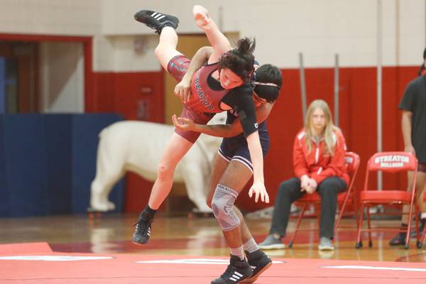 Photos: Lisle vs. Streator girls and boys wrestling