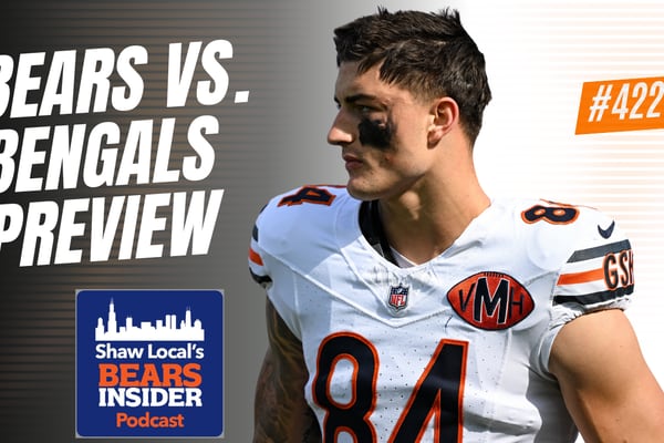 Bears Insider Podcast Episode 422: Bears vs. Bengals: Can Caleb Williams lead the way to victory?