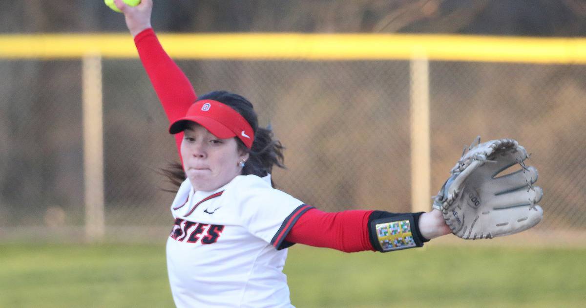 Softball Ottawa hits, pitches to 111 Interstate 8 victory over Plano