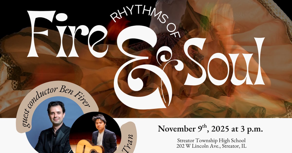 Illinois Valley Symphony Orchestra returns to Streator with Latin and Czech program Nov. 9