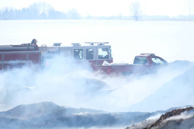 Photos Mulch Fire in New Lenox Shaw Local