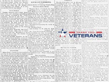 Civil War hero George Thedore Hyatt awarded Medal of Honor 31 years after his bravery